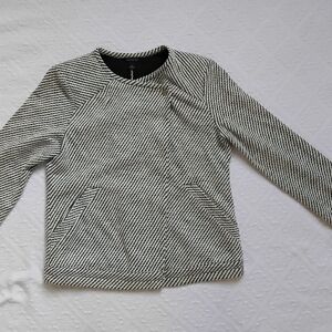 Ann Taylor Black And White Jacket